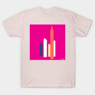 kitsch satellite towers of barragan T-Shirt